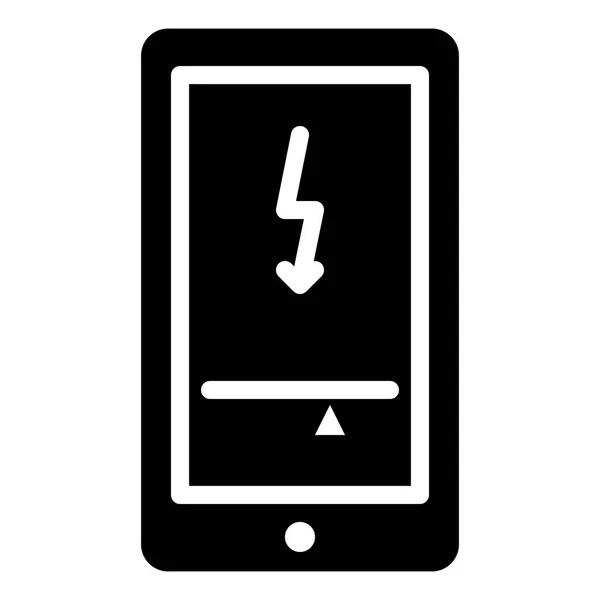 App Energy Ikon Vektor Illusztráció — Stock Vector