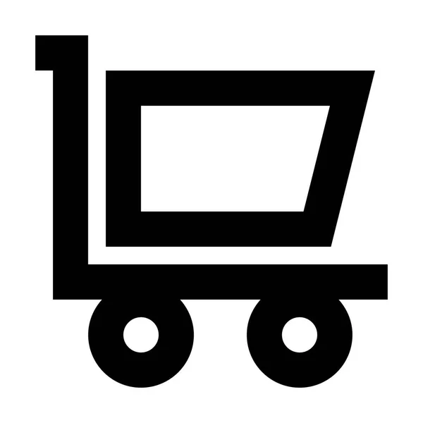 Cart Icon Vector Illustration — Stock Vector