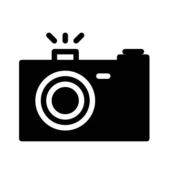 Піктограма Фотоапарата Векторні Ілюстрації — стоковий вектор