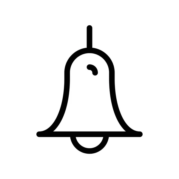 Ikona Dzwonka Ilustracja Wektora — Wektor stockowy