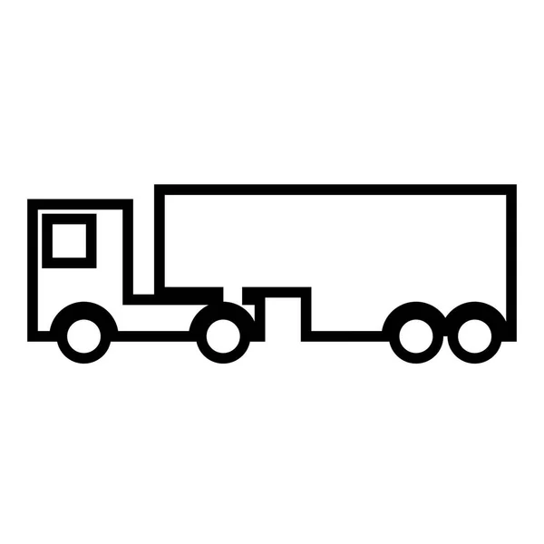 Lkw Symbol Vektor Illustration — Stockvektor