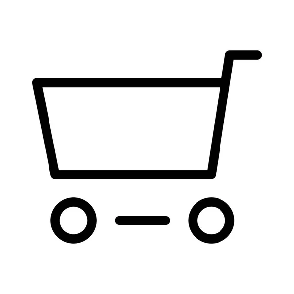 Cart Icon Vector Illustration — Stock Vector