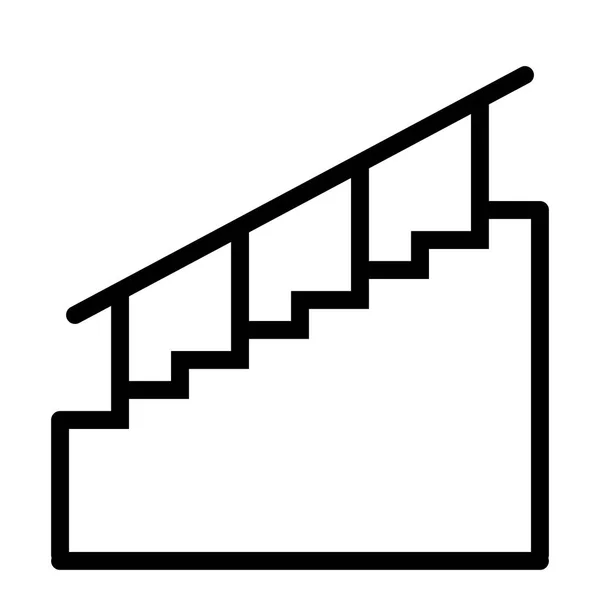 Значок Лестницы Векторная Иллюстрация Стоковая Иллюстрация