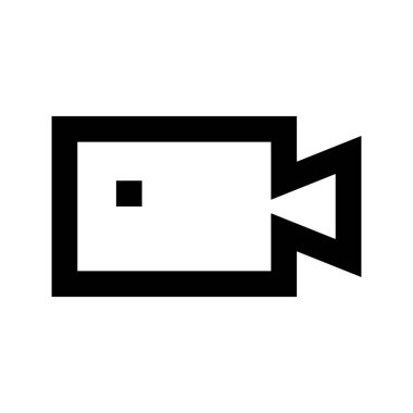 Video Kamera simgesi, vektör