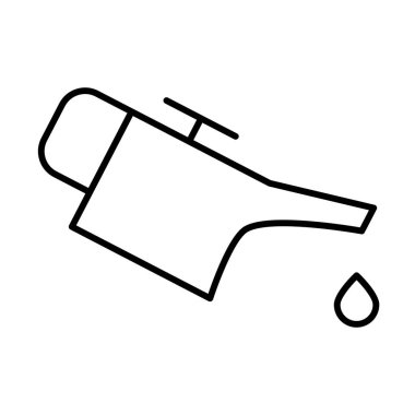 yağ simgesi, vektör illüstrasyonu