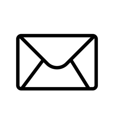 posta simgesi, vektör illüstrasyonu