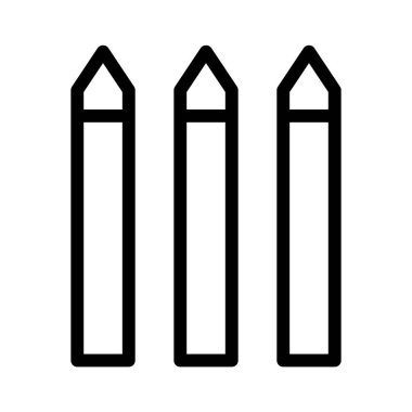 kalem simgesi, vektör illüstrasyonu