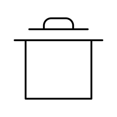 Yemek Mutfağı simgesi, vektör illüstrasyonu