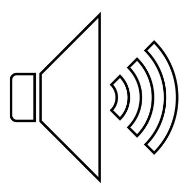 Sözcü Cildi simgesi, vektör illüstrasyonu