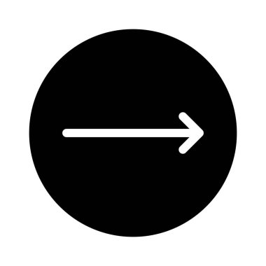 Sağ Ok simgesi, vektör