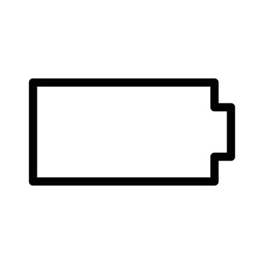 pil simgesi, vektör illüstrasyonu