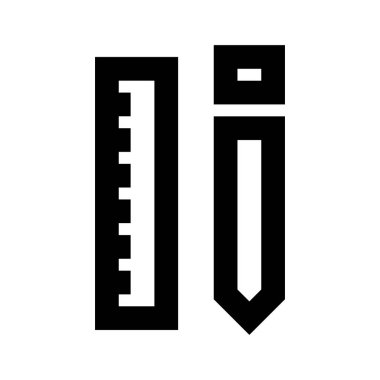 Düzenleme simgesi, vektör illüstrasyonunu çiz