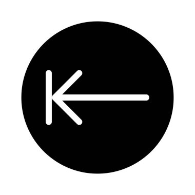 Önceki simge, vektör illüstrasyonu 