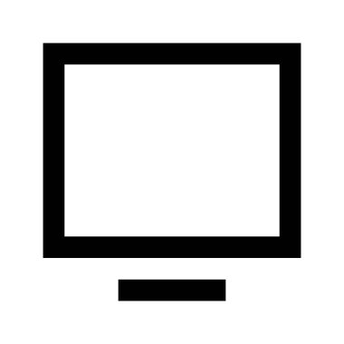 Beyaz arkaplan, vektör illüstrasyonunda simgeyi göster