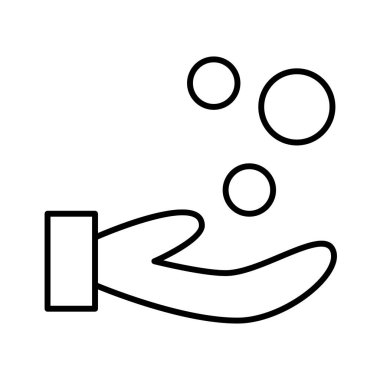 Ödeme simgesi, vektör illüstrasyonu