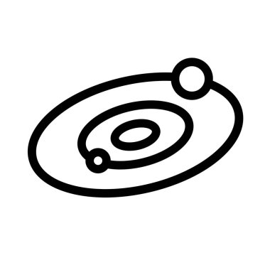 Galaxy Eğitim simgesi, vektör illüstrasyonu