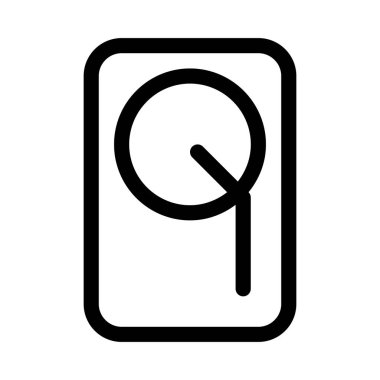 Disk simgesi, vektör çizimi