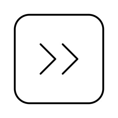 Sonraki Ok simgesi, vektör