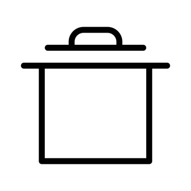 Yemek Mutfağı simgesi, vektör illüstrasyonu