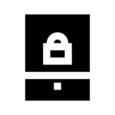 Tablet Çanta Ticaret simgesi, vektör illüstrasyonu