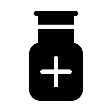 Kavanoz simgesi, vektör çizimi