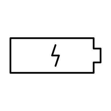 pil simgesi, vektör illüstrasyonu