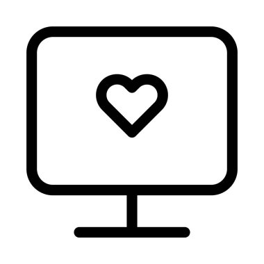 Beyaz arkaplan, vektör illüstrasyonunda simgeyi göster