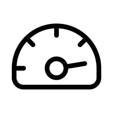 Performans simgesi, vektör illüstrasyonu