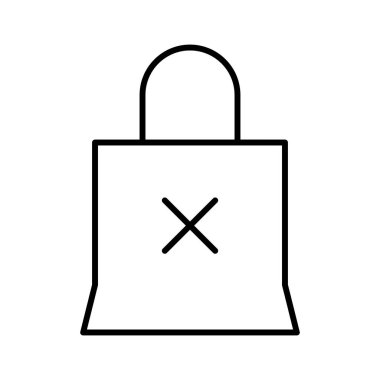 Simge, vektör illüstrasyonunu sil