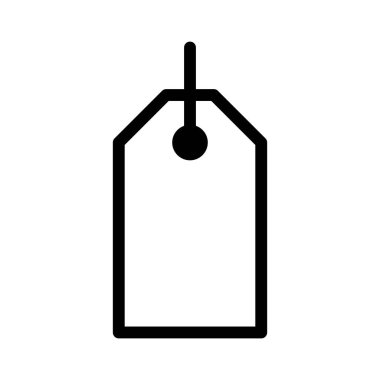 Alışveriş sembolü, satış etiketi simgesi, vektör illüstrasyonu