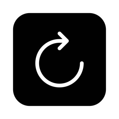 Ok simgesini tazele, vektör illüstrasyonuName  