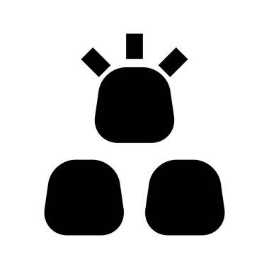 Altın Eşitlik simgesi, vektör illüstrasyonu