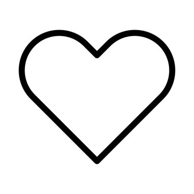 Kalp Aşk simgesi, vektör