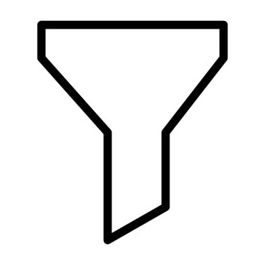 Filtre Simgesi, Vektör illüstrasyonu