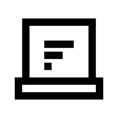 Not defteri simgesi, vektör illüstrasyonu