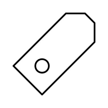 Alışveriş sembolü, satış etiketi simgesi, vektör illüstrasyonu