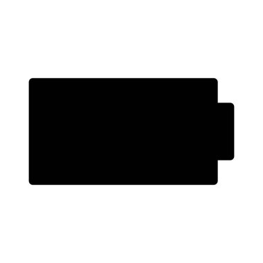 pil simgesi, vektör illüstrasyonu