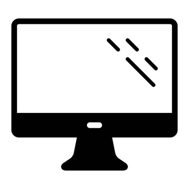 Beyaz arkaplan, vektör illüstrasyonunda simgeyi göster