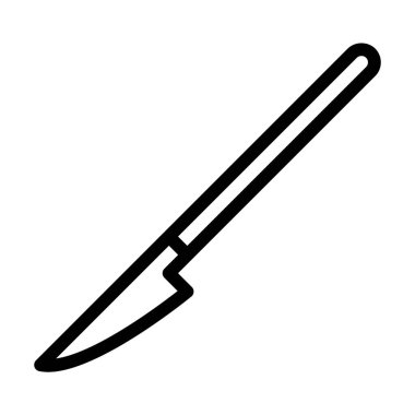 Neşter Tıbbi simgesi, vektör illüstrasyonu