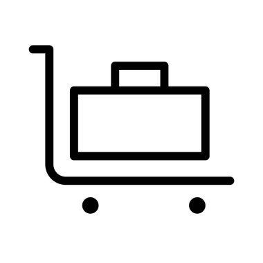 Luthe Otel simgesi, vektör illüstrasyonu