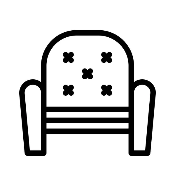 Seat Cinema Icon Vector Illustration — Stock Vector