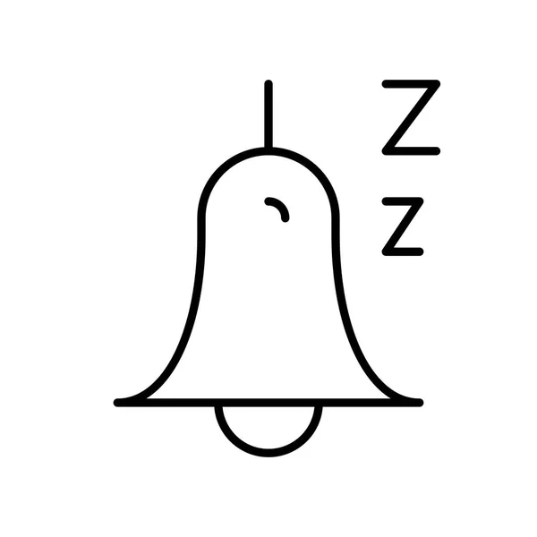 Snooze Icono Tiempo Ilustración Vectorial — Vector de stock