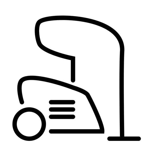 Vacuum Cleaner Icon Vector Illustration — Stock Vector