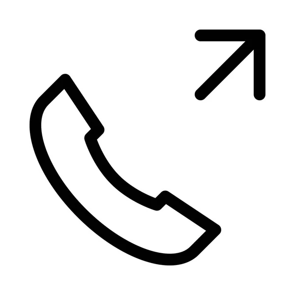 Icona Del Telefono Illustrazione Vettoriale — Vettoriale Stock