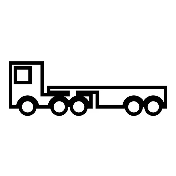 Εικονίδιο Φορτηγού Διανυσματική Απεικόνιση — Διανυσματικό Αρχείο