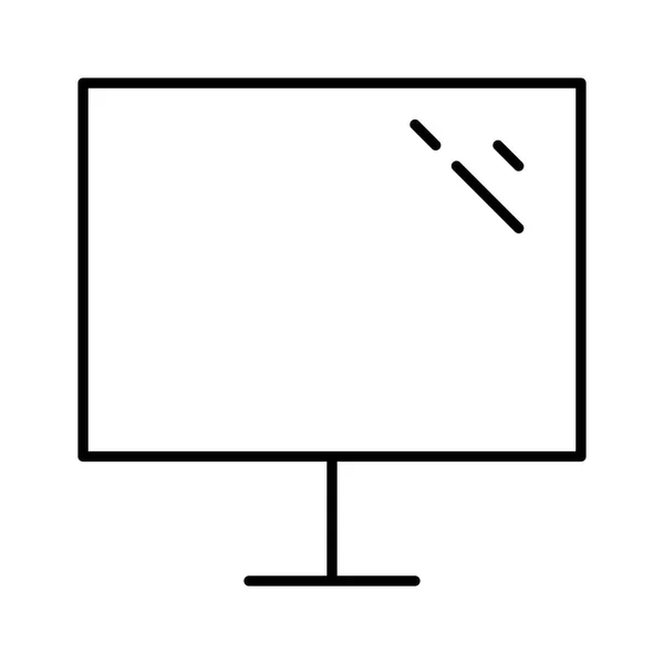 在白色背景上显示图标 矢量插图 — 图库矢量图片