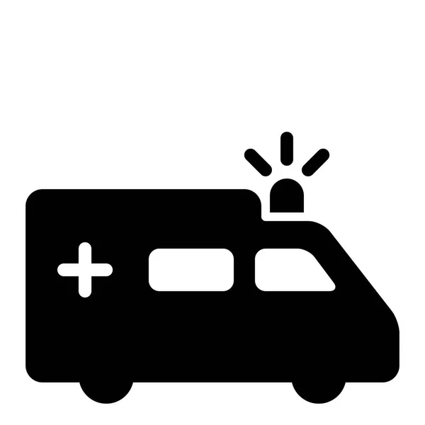 Ambulance Car Icon Vector Illustration — Stock Vector