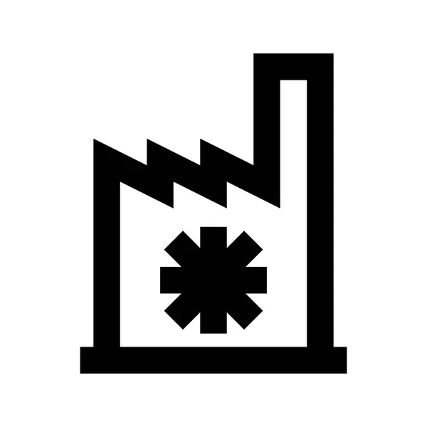 発電所のアイコン ベクトル図 — ストックベクタ