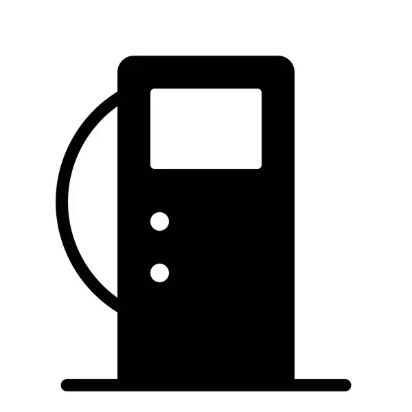 Ikona Stacji Benzynowej Ilustracja Wektora — Wektor stockowy