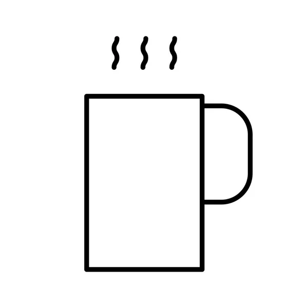 Icona Del Caffè Illustrazione Vettoriale — Vettoriale Stock